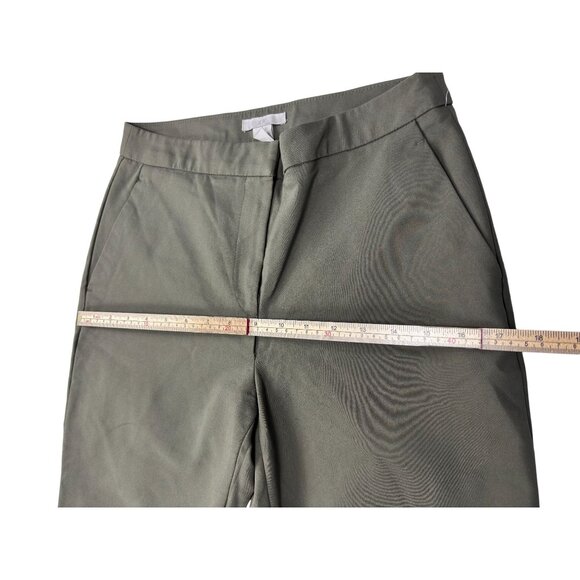 H&M Womens Olive Green Trousers Size 4 - Picture 9 of 11